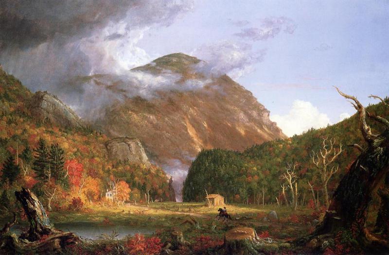 Thomas Cole The Notch of the White Mountains France oil painting art